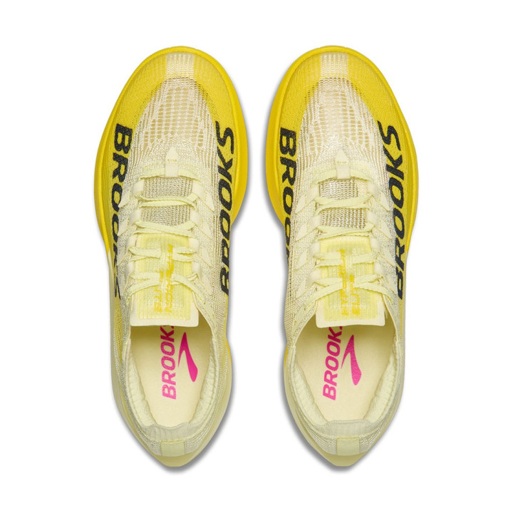 Brooks Hyperion Elite 5 Luminary Giallo Grigio - Scarpe Running Uomo