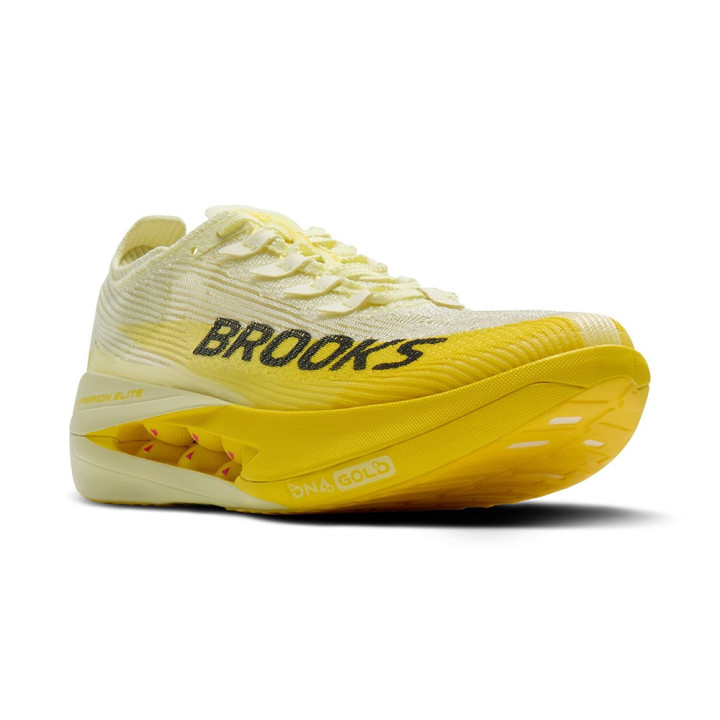 Brooks Hyperion Elite 5 Luminary Giallo Grigio - Scarpe Running Uomo