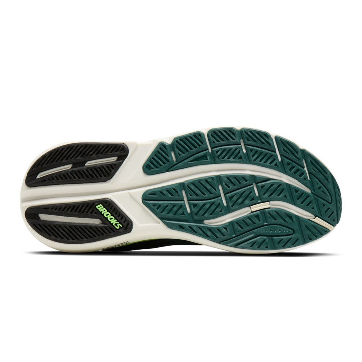Brooks Ghost Max 3 Atlantic Deep Nero Verde - Scarpe Running Uomo