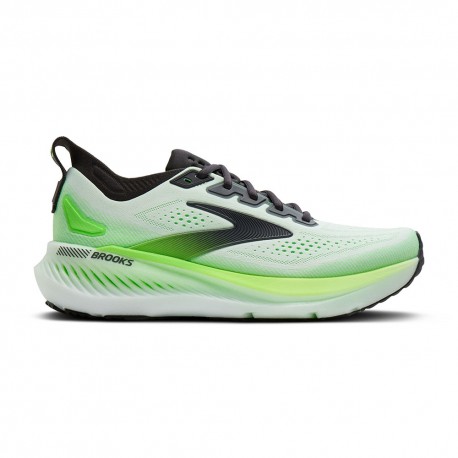 Brooks Glycerin Gts 23 Bianco Verde - Scarpe Running Uomo