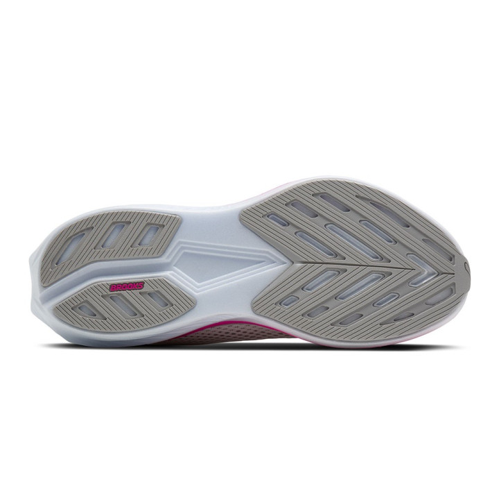 Brooks Hyperion 3 Bianco Luminar Cyber Rosa - Scarpe Running Donna
