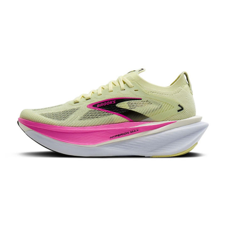 Brooks Hyperion Max 3 Rosa Nero - Scarpe Running Donna