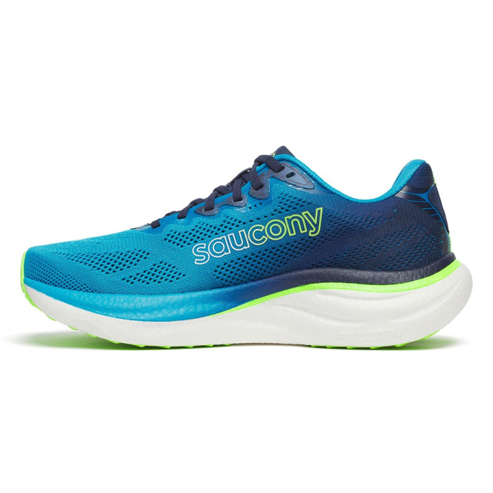 Saucony Ride 19 Cobalt Slime - Scarpe Running Uomo