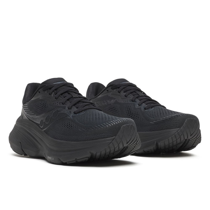 Saucony Guide 19 Triple Nero - Scarpe Running Uomo