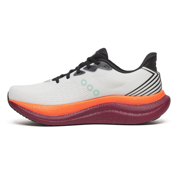 Saucony Triumph 23 Bianco Crimson - Scarpe Running Uomo