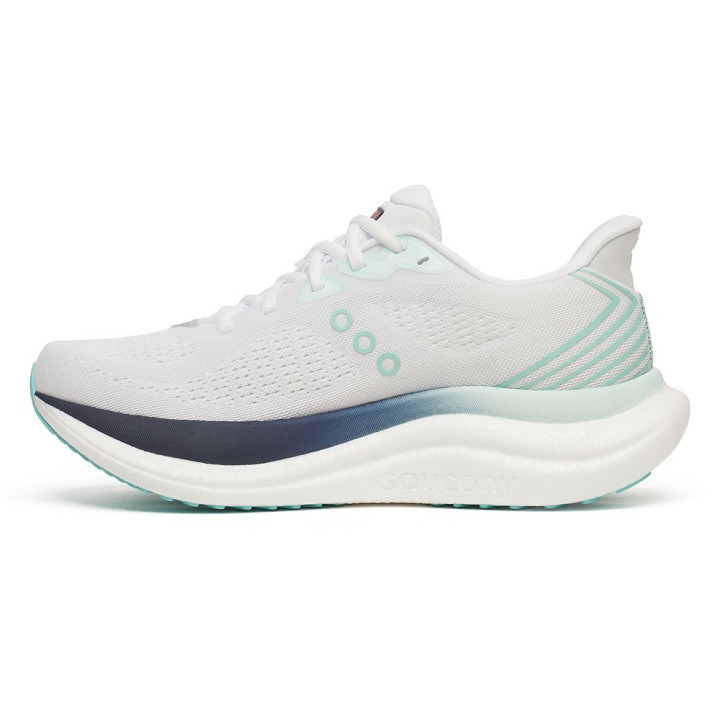 Saucony Triumph 23 Bianco Navy - Scarpe Running Donna