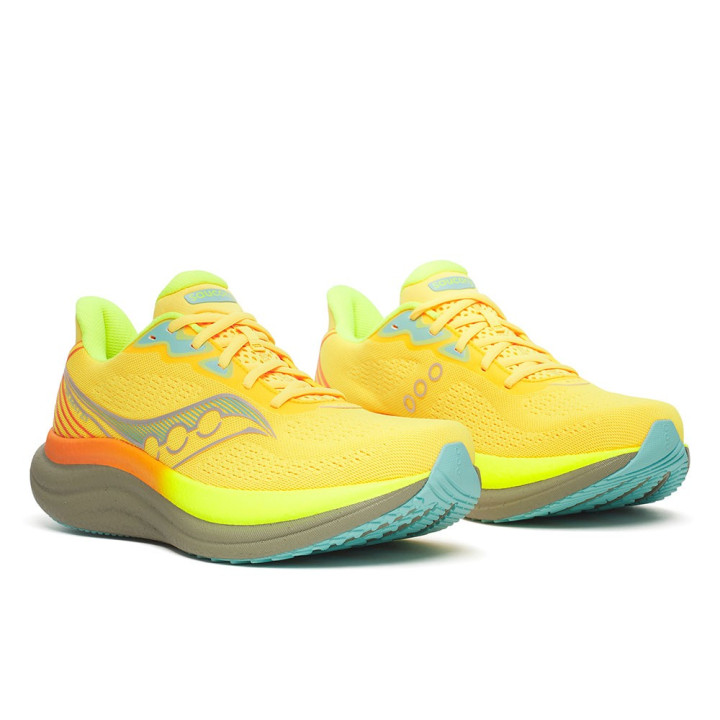 Saucony Triumph 23 Laurel Nero - Scarpe Running Uomo