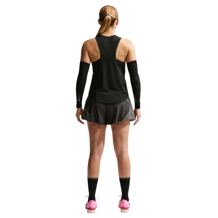 Nike Canotta Running Areoswift Nero Summit Bianco Donna