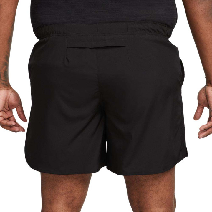 Nike Pantaloncini Running Df Challenger 7" Nero Argento Uomo
