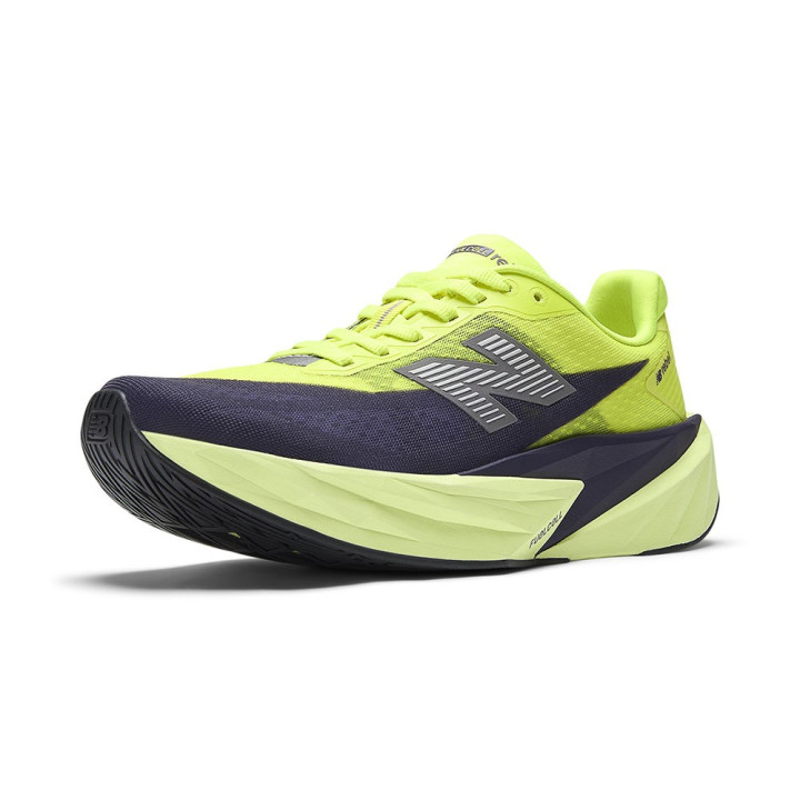 New Balance Fuellcell Rebel V5 Verde - Scarpe Running Donna