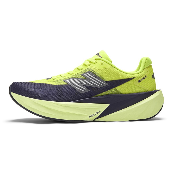 New Balance Fuellcell Rebel V5 Verde - Scarpe Running Donna