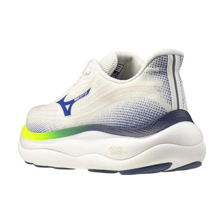 Mizuno Wave Sky 9 Snow Bianco Surf The Web - Scarpe Running Uomo