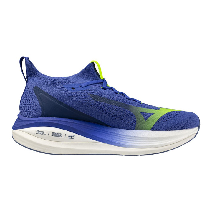 Mizuno Neo Vista 2 Blu Bianco Giallo - Scarpe Running Uomo
