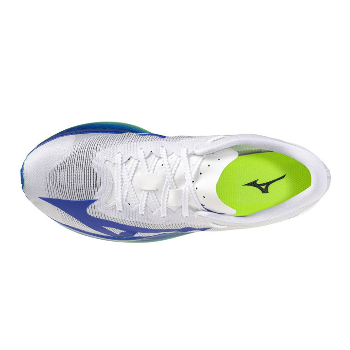 Mizuno Hyperwarp Elite Bianco Giallo - Scarpe Running Uomo