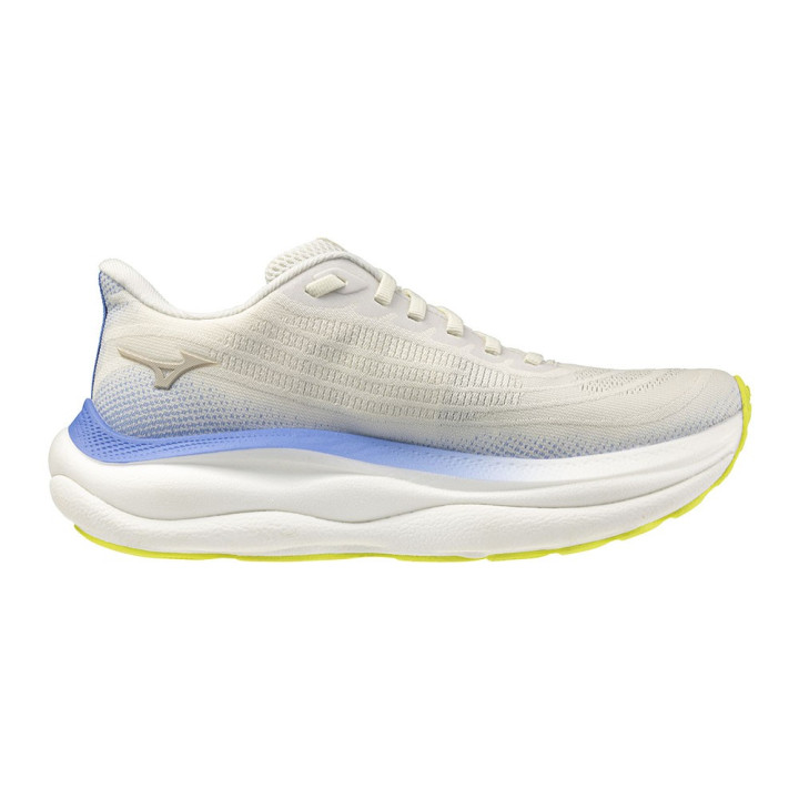 Mizuno Wave Sky 9 Snow Bianco Surf The Web - Scarpe Running Donna