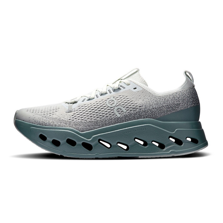 On Cloudsurfer Max Iceberg Olive - Scarpe Running Uomo