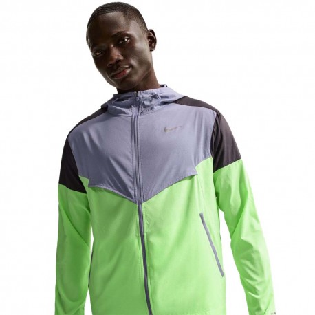 Nike Giacca Running Impossibly Light Windrunner Iron Purple Indigo H Uomo