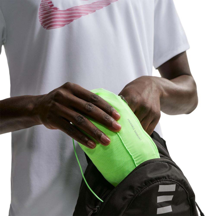Nike Giacca Running Miler Rpl Lime Blast Argento Uomo