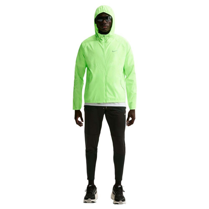 Nike Giacca Running Miler Rpl Lime Blast Argento Uomo