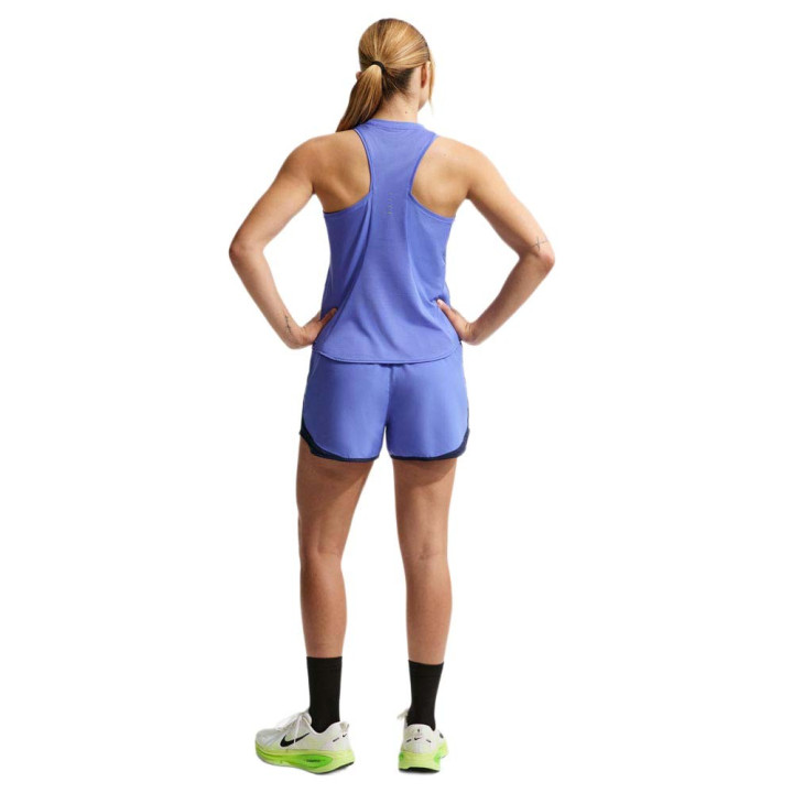 Nike Canotta Running Swift Sapphire Argento Donna