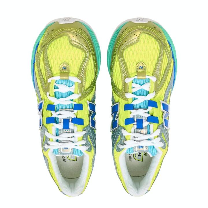 New Balance 1906 Mesh Alkaline Verde Blue Bird - Sneakers Uomo
