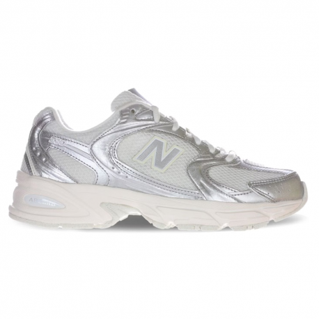 New Balance 530 Mesh Argento Metallic Reflection - Sneakers Donna