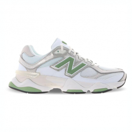 New Balance 9060 Mesh Bianco Oregano - Sneakers Donna