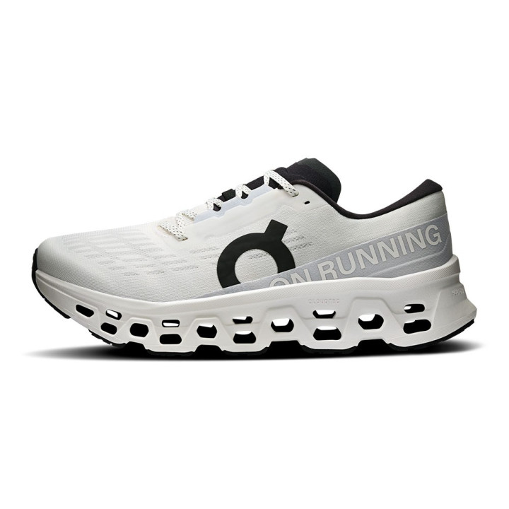 On Cloudmonster 3 Bianco Bianco - Scarpe Running Uomo