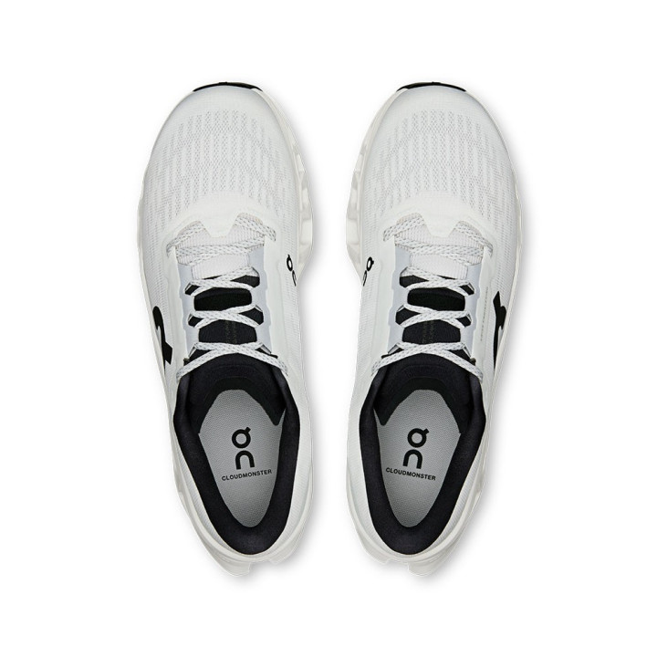 On Cloudmonster 3 Bianco Bianco - Scarpe Running Uomo