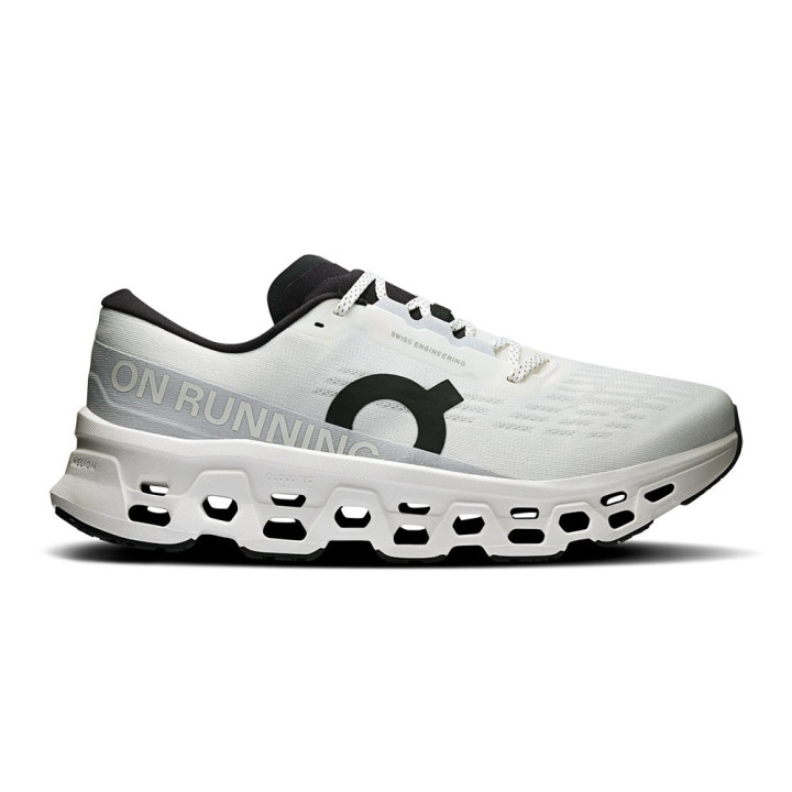 On Cloudmonster 3 Bianco Bianco - Scarpe Running Uomo
