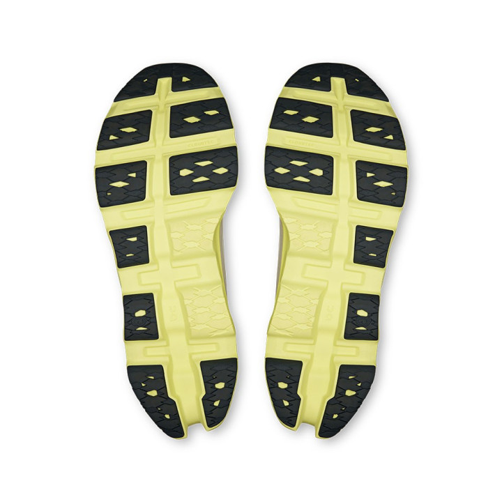 On Cloudmonster 3 Ivory Limelight - Scarpe Running Uomo