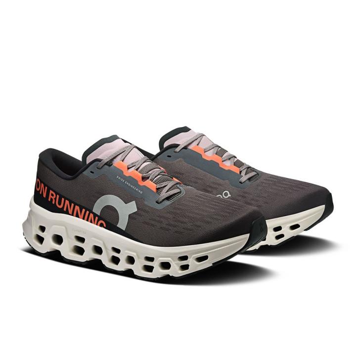 On Cloudmonster 3 Eclipse Ivory - Scarpe Running Uomo