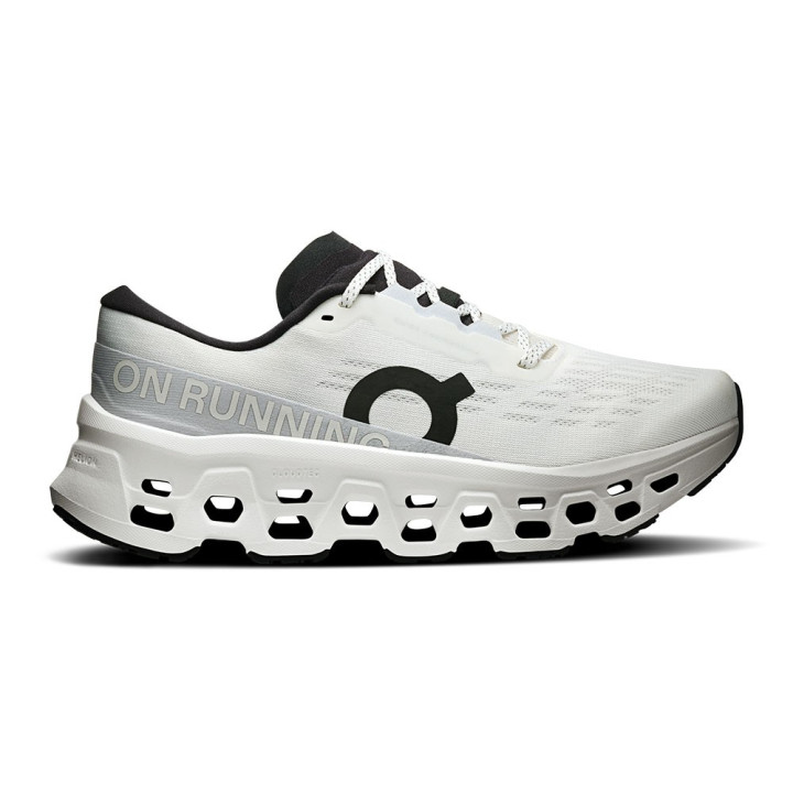 On Cloudmonster 3 Bianco Bianco - Scarpe Running Donna