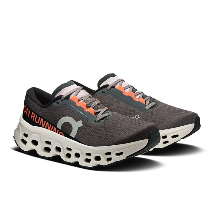 On Cloudmonster 3 Eclipse Ivory - Scarpe Running Donna