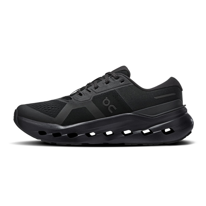 On Cloudrunner 3 Nero Nero - Scarpe Running Donna