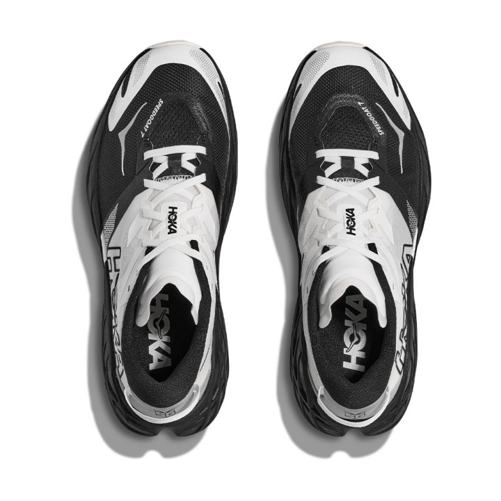 Hoka Speedgoat 7 Nero Bianco - Scarpe Trail Running Uomo