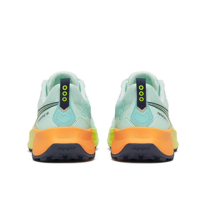 Saucony Peregrine 16 Aqua Citron - Scarpe Trail Running Donna