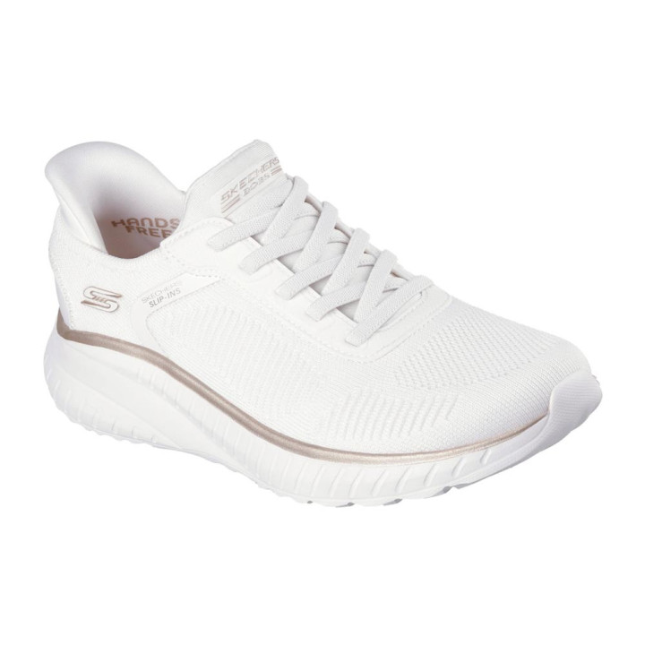 Skechers Current Muse Slip Ins Bianco Bianco - Sneakers Donna