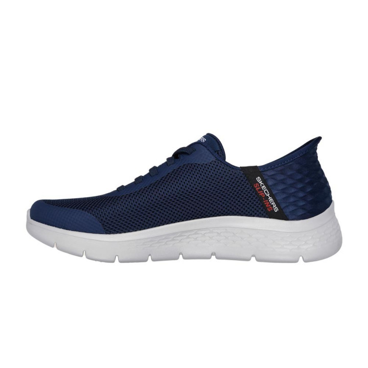 Skechers Go Walk Flex Hands Up Slip Ins Blu Grigio - Sneakers Uomo