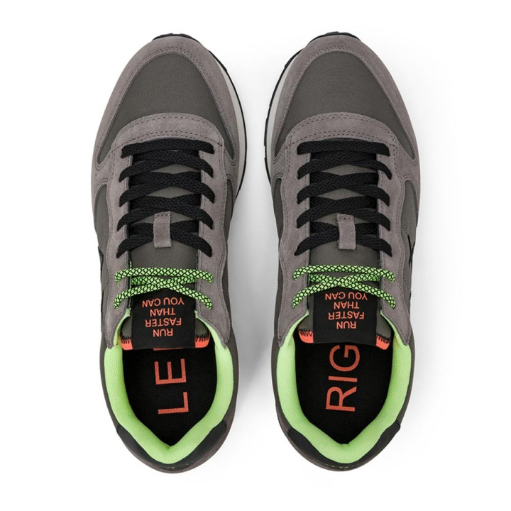 Sun 68 Tom Fluo Nylon Inchiostro Nero - Sneakers Uomo