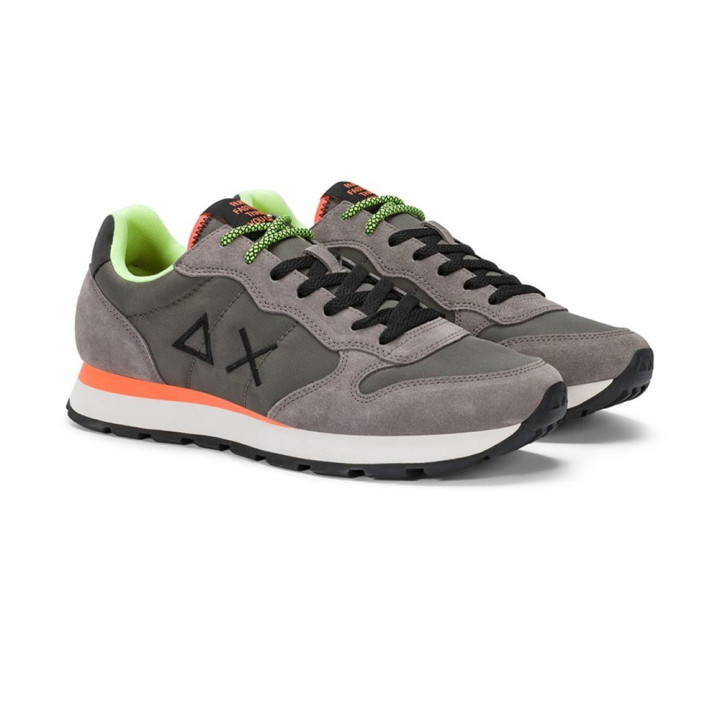 Sun 68 Tom Fluo Nylon Inchiostro Nero - Sneakers Uomo