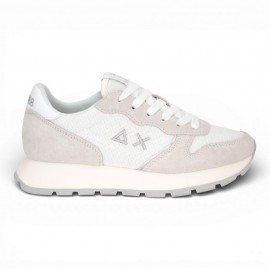 Ally Glitter Nylon bianco argento