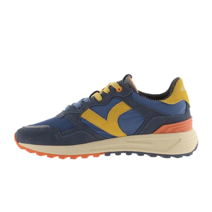 Victoria Flow Nylon Azzurro Giallo - Sneakers Uomo