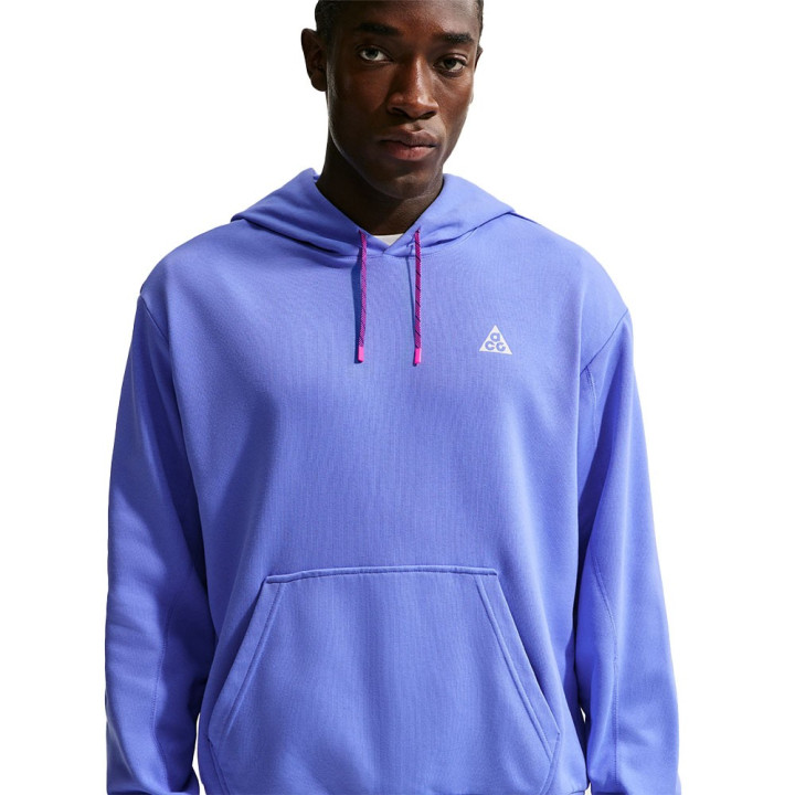 Nike Acg "Magic Hour" Felpa Con Cappuccio Lilla Uomo