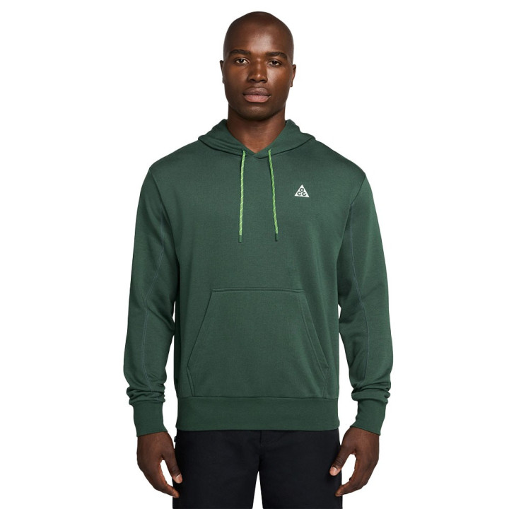 Nike Acg "Magic Hour" Felpa Con Cappuccio Verde Uomo