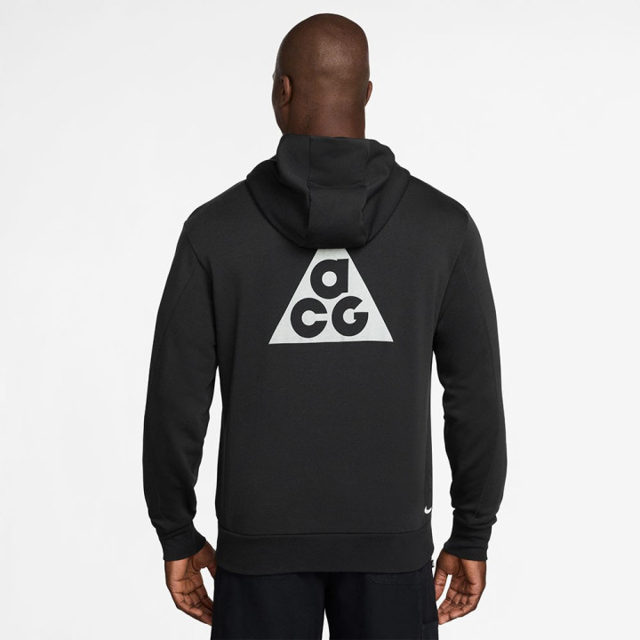 Nike Acg "Magic Hour" Felpa Con Cappuccio Nero Uomo