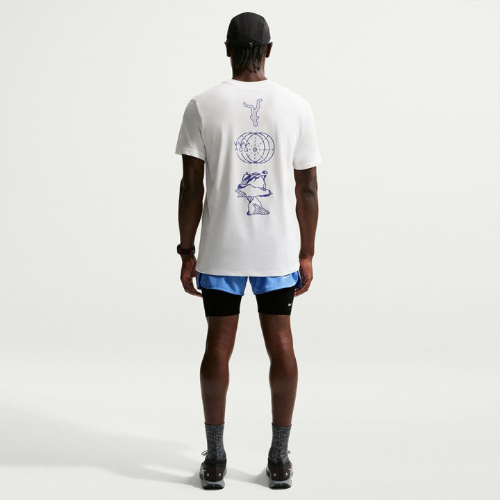 Nike Acg T-Shirt Dri Fit Bianco  Uomo