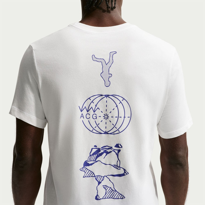 Nike Acg T-Shirt Dri Fit Bianco  Uomo