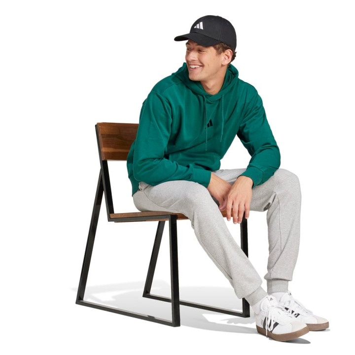 ADIDAS Pantaloni Con Polsino Logo Grigio Uomo
