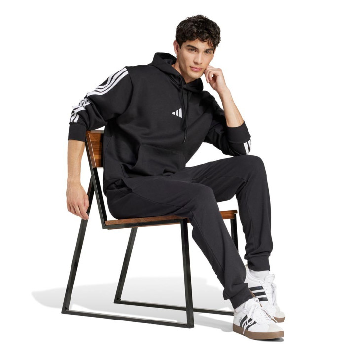 ADIDAS Pantaloni Con Polsino Logo Nero Uomo